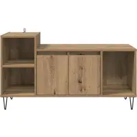 vidaXL TV-skåp Artisan Ek 100 x 35 x 55 cm Konstruerat trä