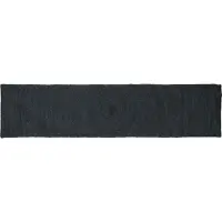 vidaXL Områdesmattor Rektangulär Mörkgrå 60 x 200 cm Jute
