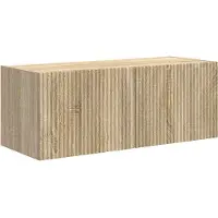 vidaXL TV Vägghylla Sonoma 60 x 31 x 29.5 cm Konstruerat trä