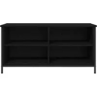 vidaXL TV-skåp Svart Ek 100 x 40 x 50 cm Konstruerat trä