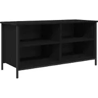 vidaXL TV-skåp Svart Ek 100 x 40 x 50 cm Konstruerat trä