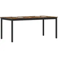 vidaXL Matbord 2 pcs 180 x 90 x 75 cm Konstruerat trä