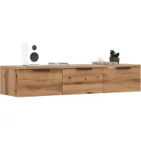 vidaXL Väggskåp artisan ek 102x30x20 cm konstruerat trä