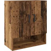 vidaXL Väggskåp Gammalt trä 60 x 31 x 70 cm Konstruerat trä
