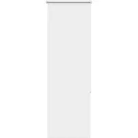 vidaXL Mörkläggningsrullgardin Vit 40X150 Cm Tyg Bredd 35,7 Cm