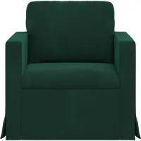 vidaXL Soffa Mörkgrön 78 x 78 x 80 cm Sammet