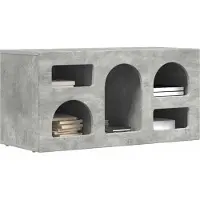 vidaXL TV-skåp Betonggrå 80 x 35 x 40 cm Konstruerat trä