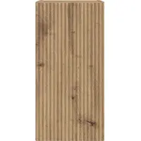 vidaXL TV Vägghylla 2 pcs Artisan Ek 30 x 31 x 60 cm Konstruerat trä