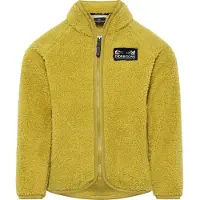 Didriksons Fleecejacka - Teddy - Gibbs - Yellow Pollen - - 130 - Fleecejacka