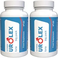 Fyron Group B.V. Urolex - 120 kapslar (2-pack) med zink, selen & L-arginin - Schweizisk originalformel - Botaniskt komplex