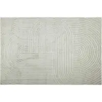 vidaXL Områdesmattor Rektangulär PALMERAS Grön 120 x 170 cm Polyester