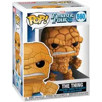 Funko POP! Förundran Fantastiska Fyran The Thing-figur
