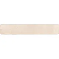 vidaXL Mattlöpare MARSA Kräm 50 x 300 cm Polyester och PVC