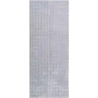 vidaXL Områdesmattor Rektangulär SIROLO Grå 200 x 80 cm Polyester
