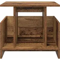 vidaXL TV-bänk Gammalt trä 50 x 35 x 45 cm Konstruerat trä
