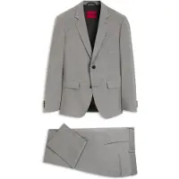HUGO Two-piece slim-fit suit in a wool blend