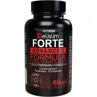 InterGuard AG Delislim Forte - 60 kapslar med glukomannan, kakaoextrakt & vitamin B1 B6 - Schweiziskt kosttillskott