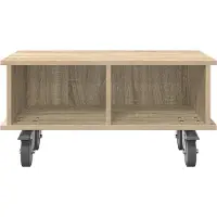 vidaXL TV-bänk Sonoma-ek 68,5 x 35 x 35 cm Konstruerat trä