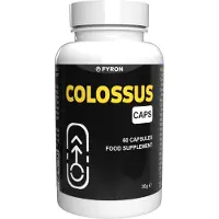 Fyron Group B.V. Colossus - 60 kapslar med L-arginin, ginseng & macarot - Schweizisk originalformel - Växtbaserat kosttillskott