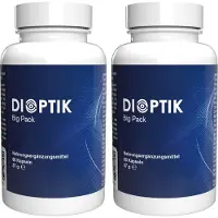 IncHealth Inter GmbH Dioptik - 120 kapslar (2-pack) - Schweizisk formel - 22 vitaminer & mineraler - Växtbaserat komplex