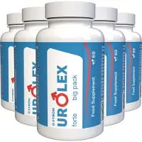 Fyron Group B.V. Urolex - 300 kapslar (5-pack) med zink, selen & L-arginin - Schweizisk originalformel - Botaniskt komplex