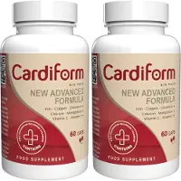 Fyron Group B.V. Cardiform - 120 kapslar (2-pack) - Schweizisk formel - 22 vitaminer & mineraler - Växtbaserat komplex