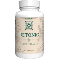 InterGuard AG Detonic - 60 kapslar med glukomannan, kakaoextrakt & vitamin B1 B6 - Schweiziskt kosttillskott