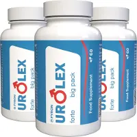 Fyron Group B.V. Urolex - 180 kapslar (3-pack) med zink, selen & L-arginin - Schweizisk originalformel - Botaniskt komplex