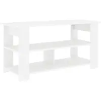 vidaXL TV-ställ Vit 100 x 40 x 50 cm