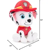 Gund Official PAW Patrol Marshall i Brandmansuniform, 6" Plush Leksak