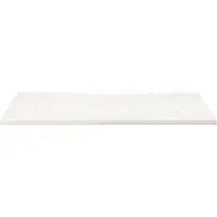 vidaXL Skrivbordsskiva vit 110x60x2,5 cm massiv furu