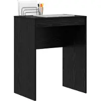 vidaXL Skrivbord Svart Ek 60 x 40 x 76 cm