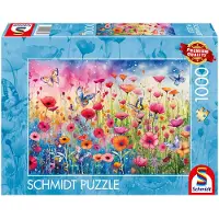 Schmidt Spiele 58873, 1000 styck, Flora och fauna, 12 År