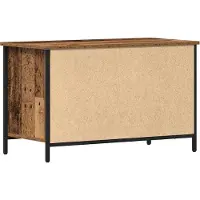 vidaXL TV-skåp Gammalt trä 80 x 40 x 50 cm Konstruerat trä