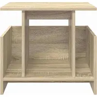 vidaXL TV-bänk 2 pcs Sonoma-ek 50 x 35 x 45 cm Konstruerat trä