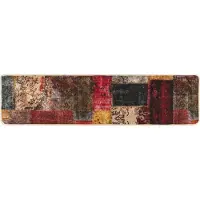 vidaXL Mattlöpare MARSA Flerfärgsdesign 250 x 50 cm Polyester och PVC