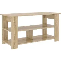 vidaXL TV-ställ Sonoma-ek 100 x 40 x 50 cm