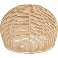 vidaXL Taklampskärm, Ø36X26 Cm, Järn Och Papper