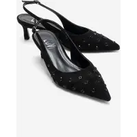 Prologue Lorex Utsmyckad Stiletto Slingback-Pump