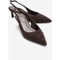 Prologue Lorex Utsmyckad Stiletto Slingback-Pump