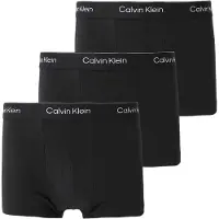 Calvin Klein 3 Pack Low Rise Trunks Icon Cotton Stretch