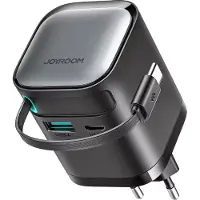JOYROOM Pa-b7o Usb-a 2xusb-c Gan Väggladdare Usb-a Och Usb-c 140w