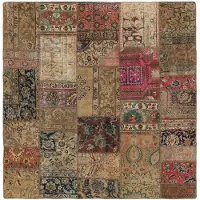 Rezas Vintage Patchwork orientalisk matta 200 x 200 cm