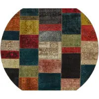 Rezas Vintage Patchwork orientalisk matta 250 x 250 cm