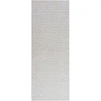 vidaXL Områdesmattor LUGO Krämfärgad och grå 80 x 150 cm Polyester