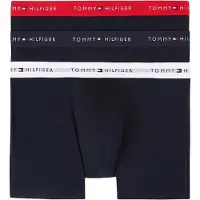 Tommy Hilfiger Underwear Boxershorts 'Essentials' röd / svart / vit