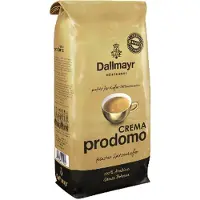 Dallmayr Pprodomo Crema 1000g, 1 kg, Americano, Espresso, Medelrostade, 1 styck, Väska