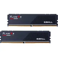 G.Skill Flare X5 - DDR5 - sats - 64 GB: 2 x 32 GB - DIMM 288-pin låg - 6000 MT/s / PC5-48000 - CL36 - 1.35 V - ej buffrad - on-die ECC - mattsvart