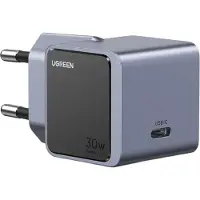 UGREEN Nexode X503 30W GaN Charger 1C Laddningsadapter 30 W USB-C Grå Inomhus GaN