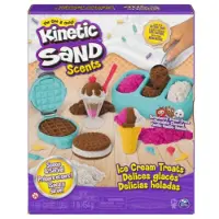 Kinetic Sand Kinetisk Sand Glass Och Godis Modellera Sand